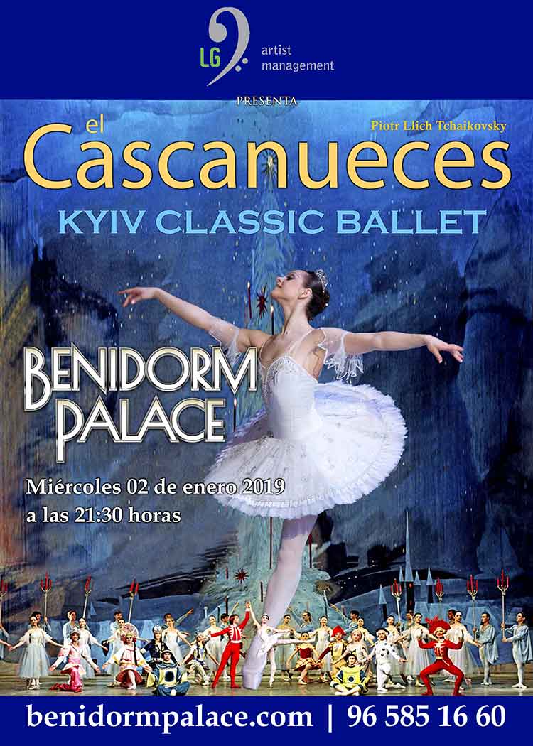 Cartel El Cascanueces Benidorm Palace 100x140cm750