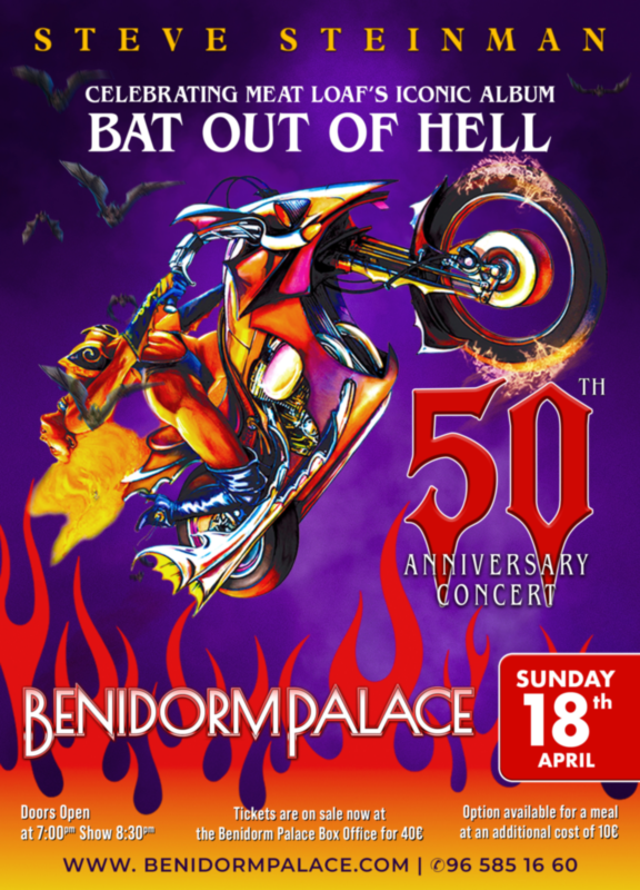 Bat out of hell BenidormPalace