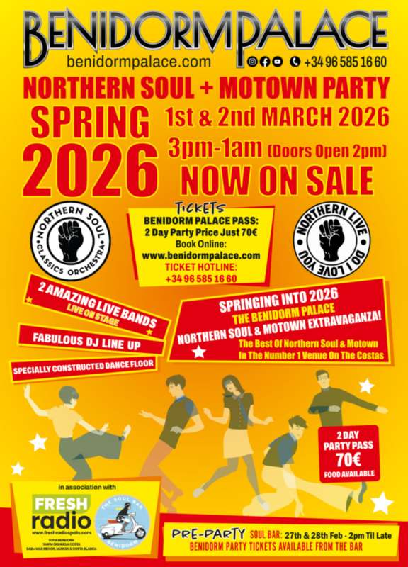 Northern Soul march 2026