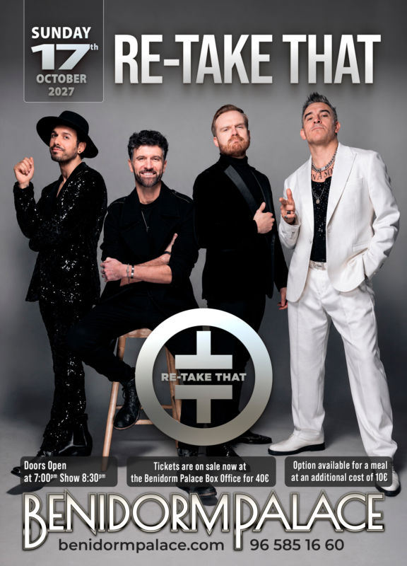 RE TAKE THAT Benidorm Palace 2027